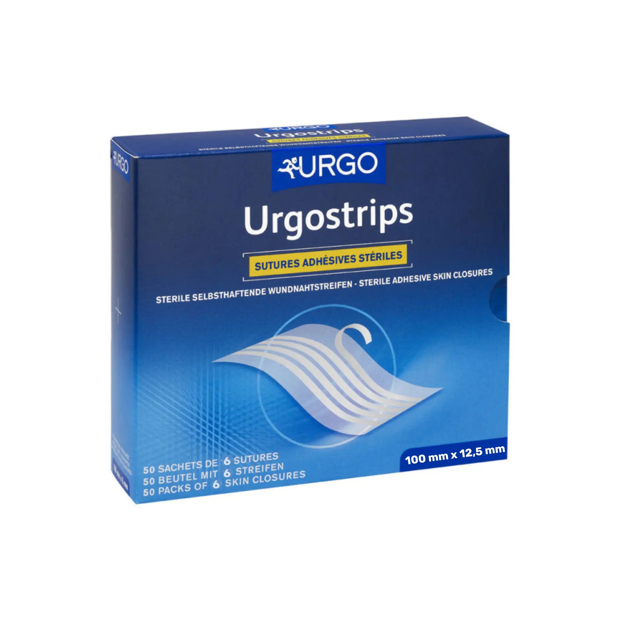 1 Pochette de sutures chirurgicales adhésives stériles - UrgoStrips - Urgo Urgo