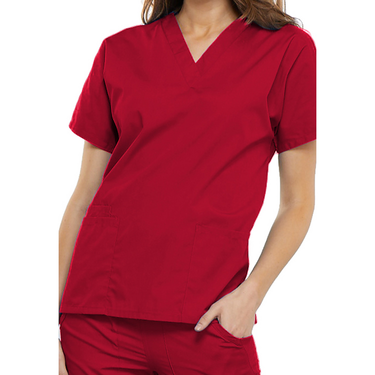 Guéthary - Tunique médicale - Col V - Manches courtes - Femme - Cherokee - Couleur 2 Cherokee Authentic Workwear