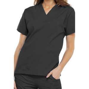 Guéthary - Tunique médicale - Col V - Manches courtes - Femme - Cherokee - Couleur 2 Cherokee Authentic Workwear