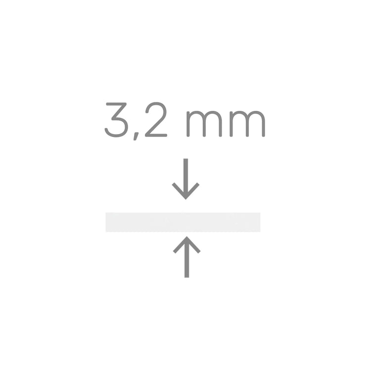 My Hydroplast Lisse - Résine thermoplastique - 2,4 mm / 3,2 mm - My Podologie