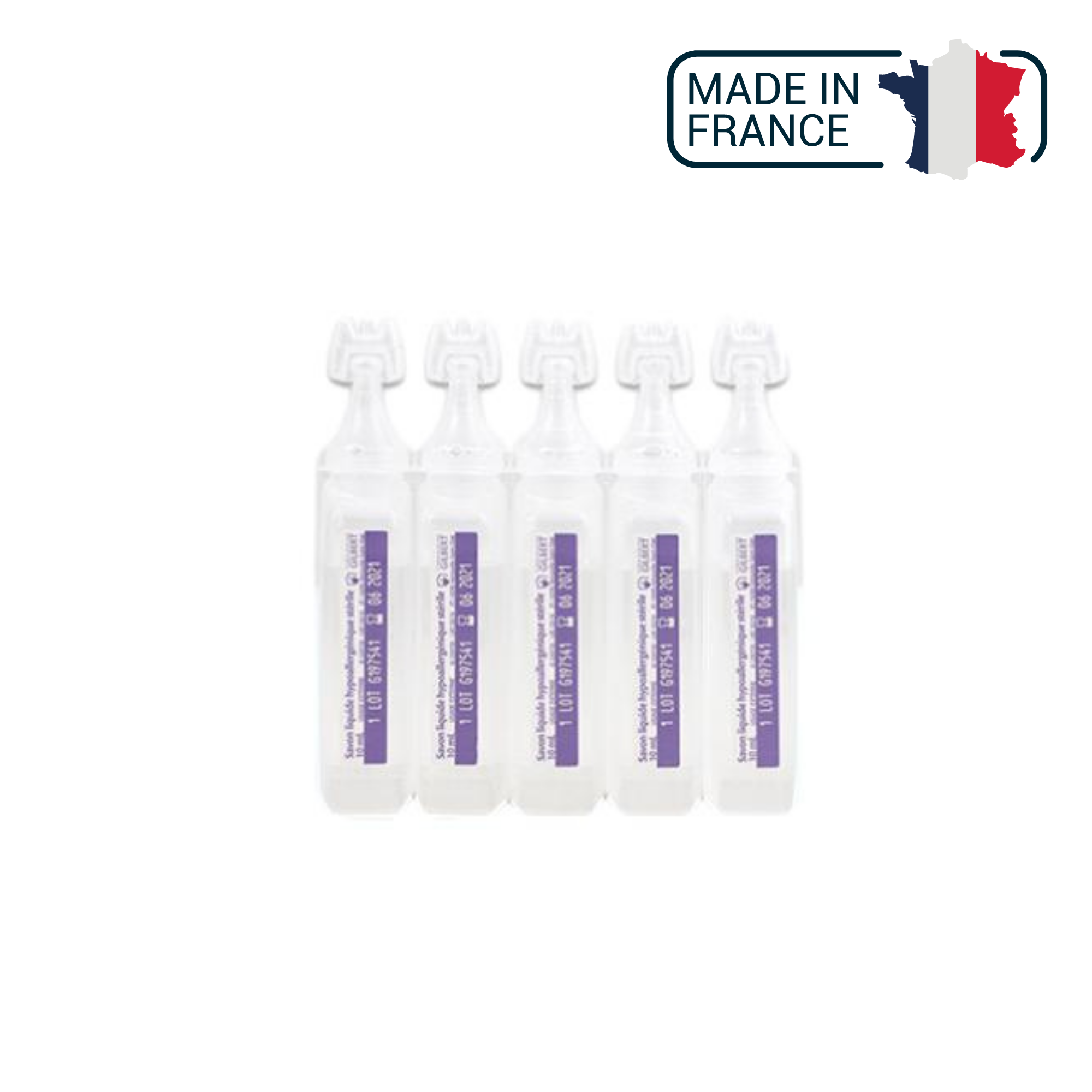 Savon liquide hypoallergénique - boites de 60 doses de 10 ml GILBERT HEALTHCARE - Laboratoire Gilbert