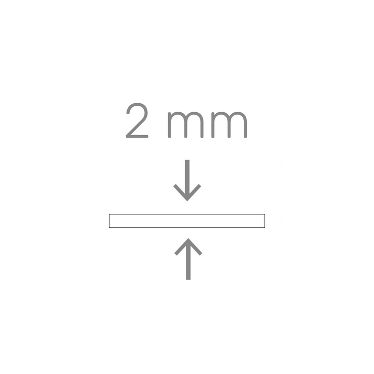 My Carefoam 43 - EVA/PE - Shore 40 - 9 épaisseurs / 2 à 15 mm  Blanc-2-mm-1100-x-1100-mm- My Podologie