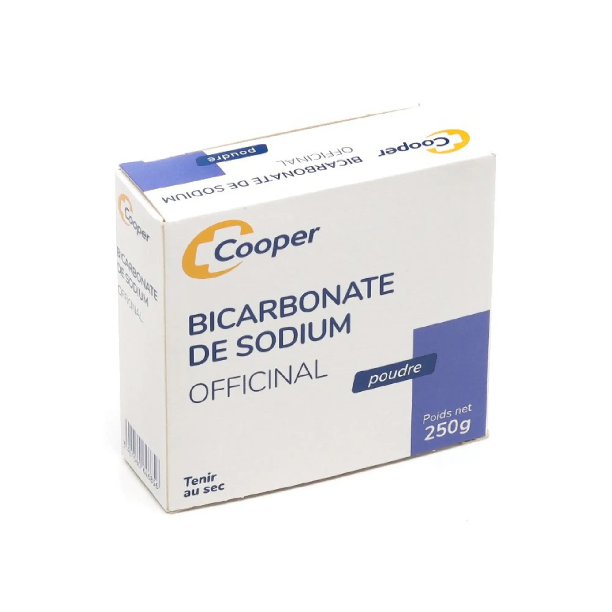 Bicarbonate de sodium officinal poudre 250 g - Cooper Cooper 