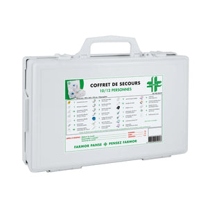 Coffret de secours 10 à 12 personnes - Farmor - My Podologie