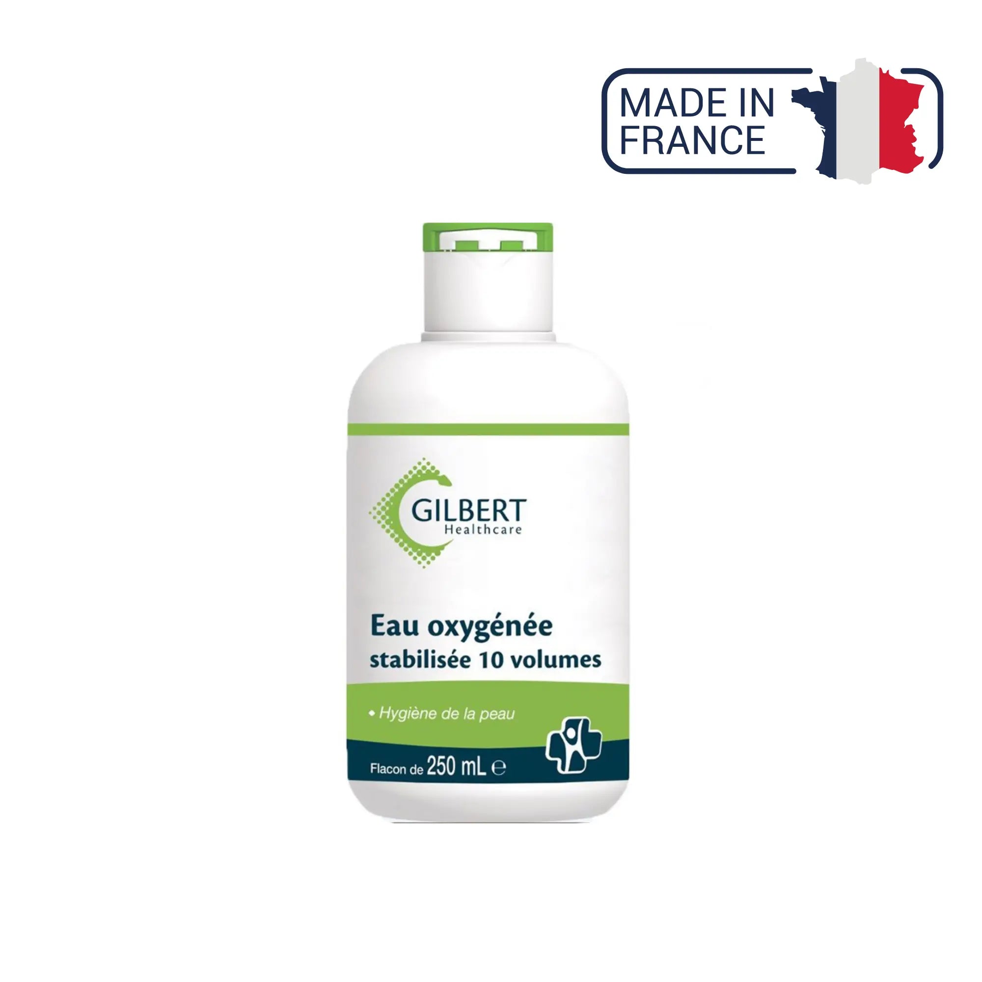 Eau Oxygénée - Laboratoires Gilbert - 10 volumes - 250 ml - My Podologie