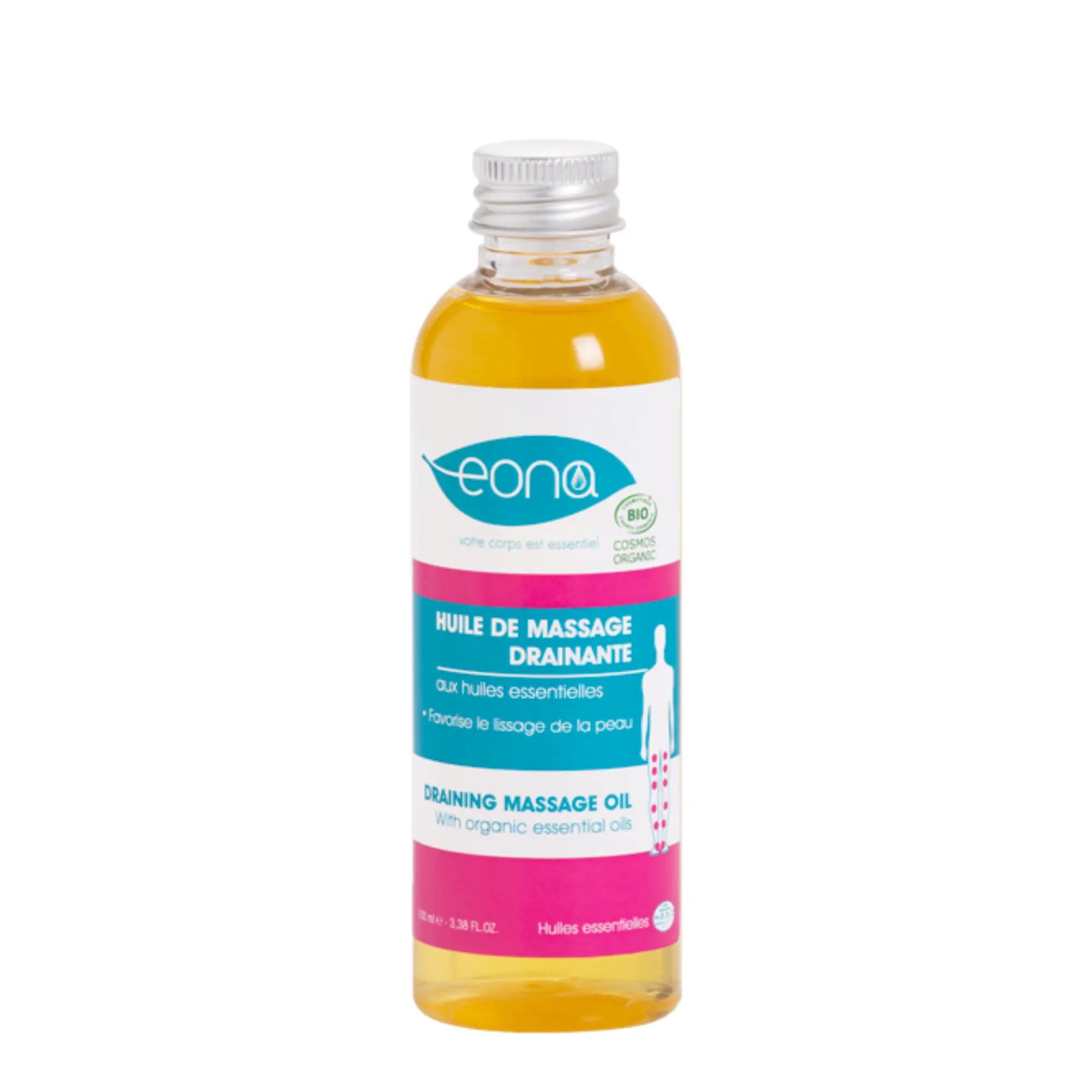 Massage oil - Draining - Organic - Eona