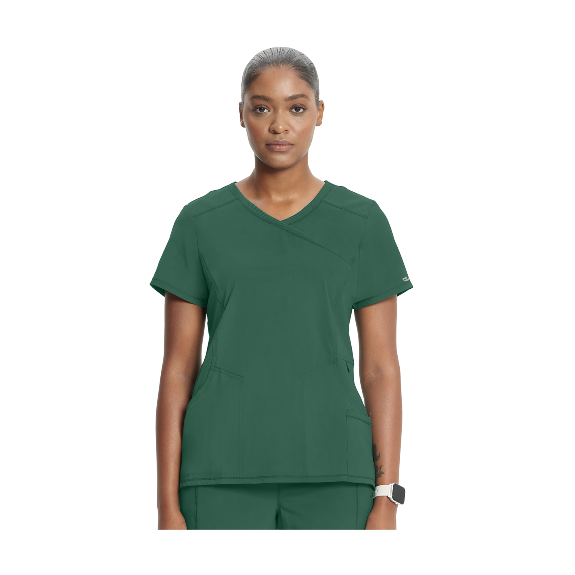 Ondres - Tunique médicale - Cache-coeur - 66 cm - Femme -  Cherokee - Couleur 2 Cherokee Medical Uniforms 