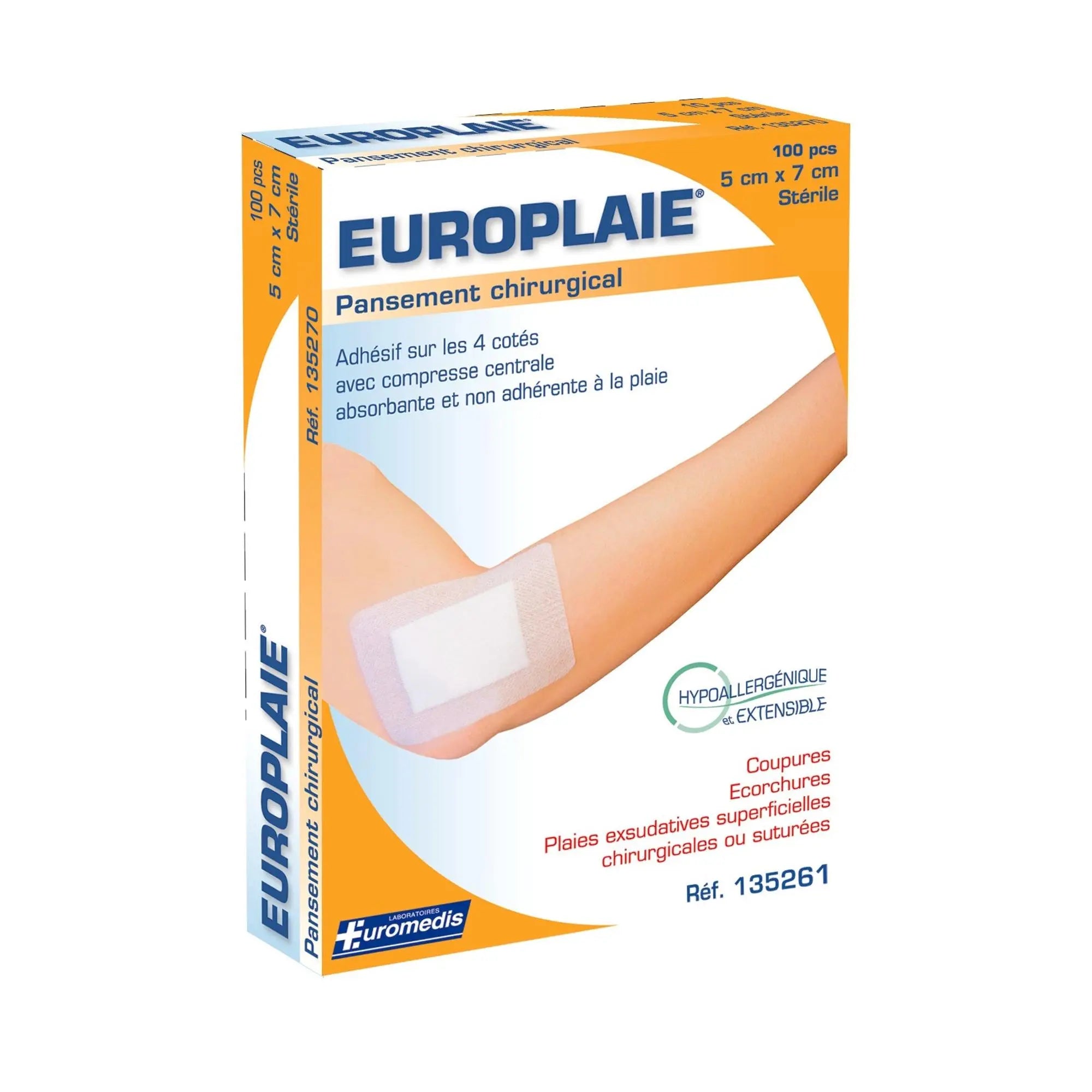 Europlaie Sterile Dressing - Euromédis