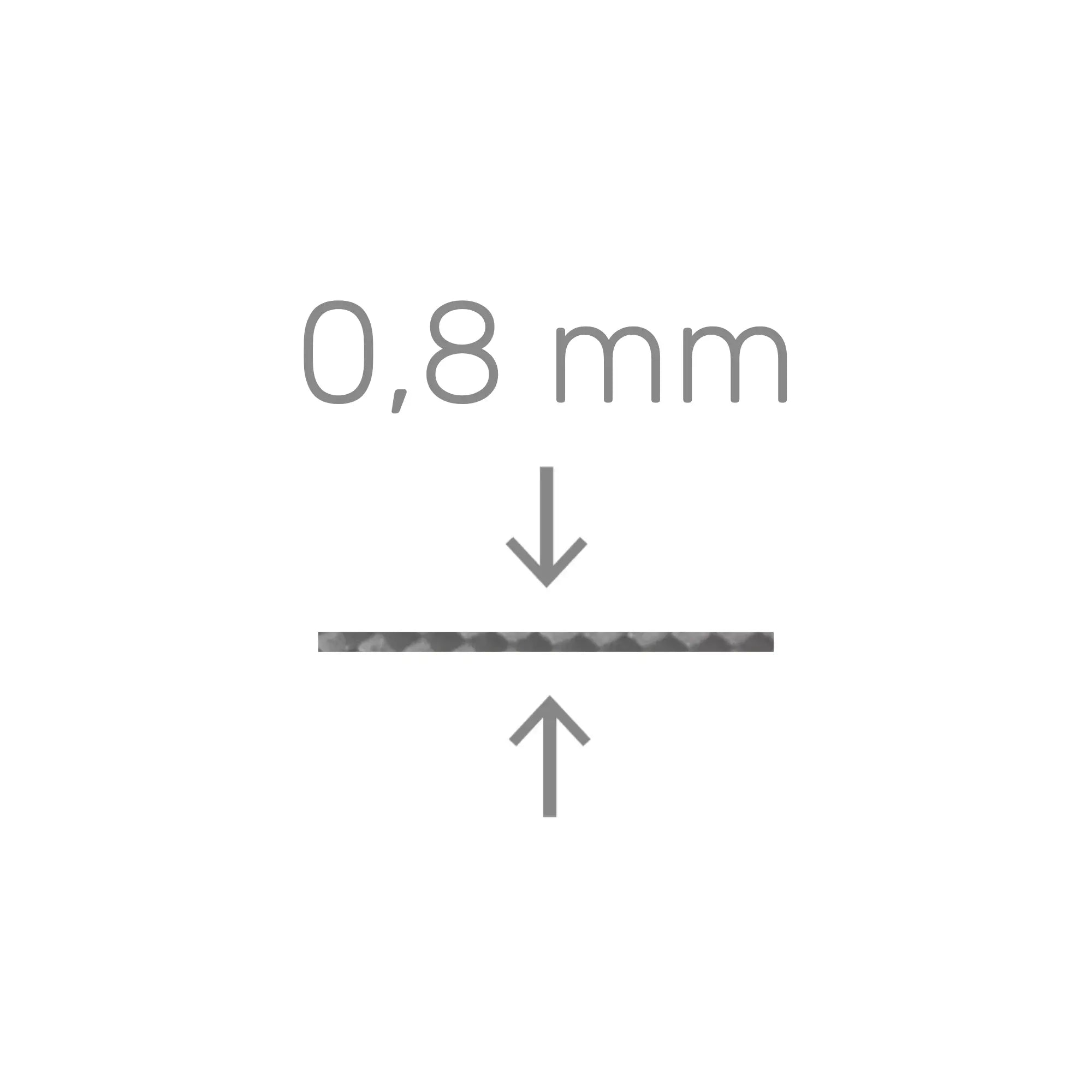 Recouvrement My Graphite - Graphite - 0,8 mm - My Podologie