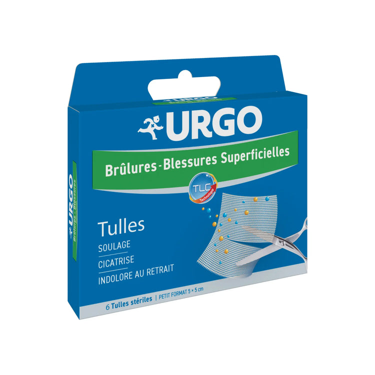 Tulles - Brûlures-Blessures - Urgo Urgo  5x5-bte-de-6