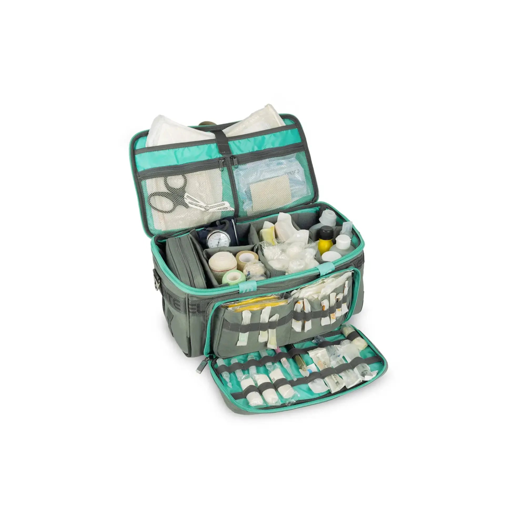 Mallette de podologie Elite GP - Gris / Turquoise - Elite bags - My Podologie